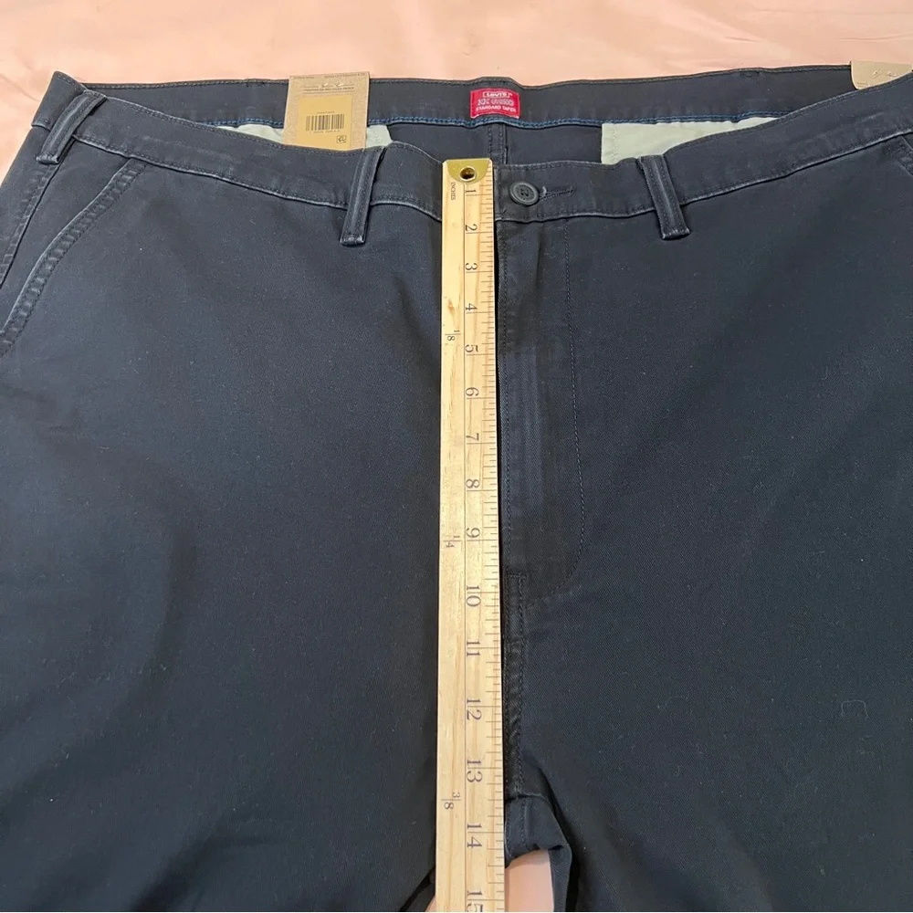 Levi's Men's XX Chino Standard Taper‎ Fit Stretch Pants Navy NWT Size 44